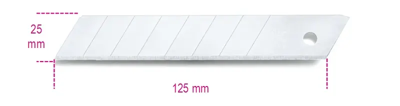 Beta 017730015 1773Rl-Lames de cisailles de réserve 25 Mm 10pcs