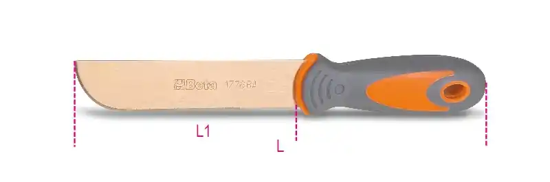 Beta 017760801 1776Ba-Couteau anti-flamme 145 L1 mm