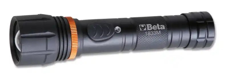 Beta 018330003 1833 M-Ultra Bright Led Flashlight 162 mm
