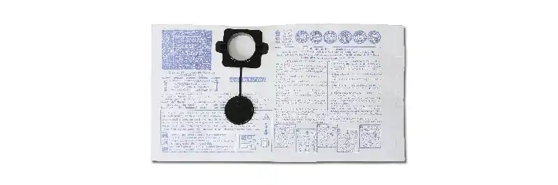 Beta 018700021 1870 20/5S-5 Sacs à poussière horizontaux en papier