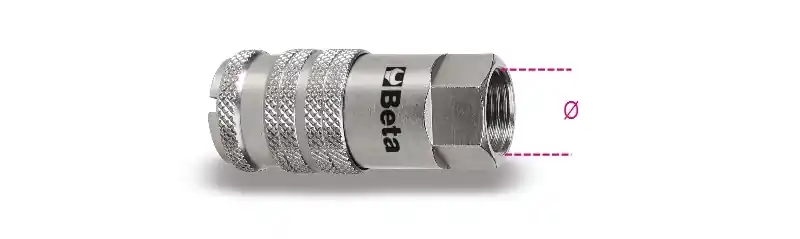 Beta 019170460 1917Jf 3/8 Quick Coupling Asian Prof 3/8"