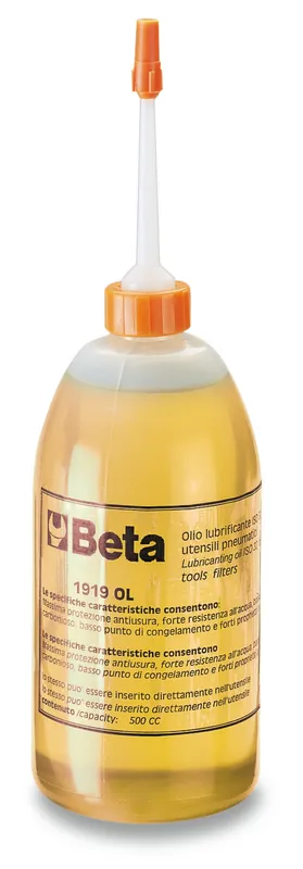 Beta 019190050 1919L-Iso 32 Huile de lubrification 500 cc