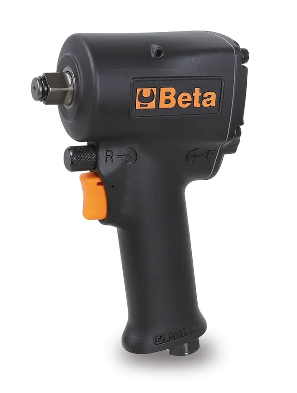 Beta 019270030 Clé à chocs réversible pneumatique 1/2", 122 l/mm