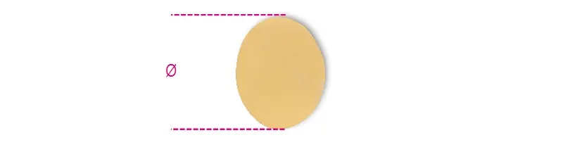 Beta 019370176 1937C 50X600 Disque abrasif pour 1937Kc 50 mm P600