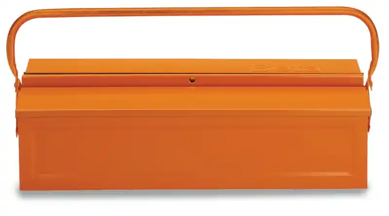 Beta 021180001 C18 Boîte à outils, Tôle d‘acier 450x200x100 mm