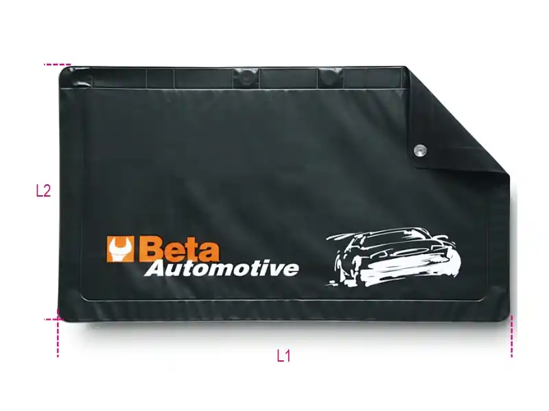 Beta 022540200 2254C-Protecteur de carrosserie + Ventouses 1150 L1 mm