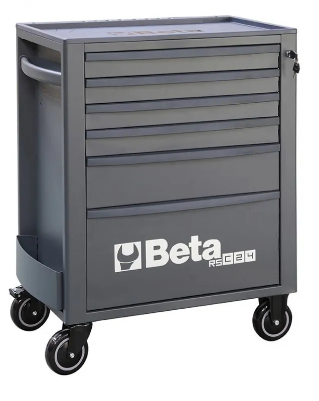 Beta 024004067 Gereedschapswagen, Antracietgrijs 6 Laden - 740x445x969 mm