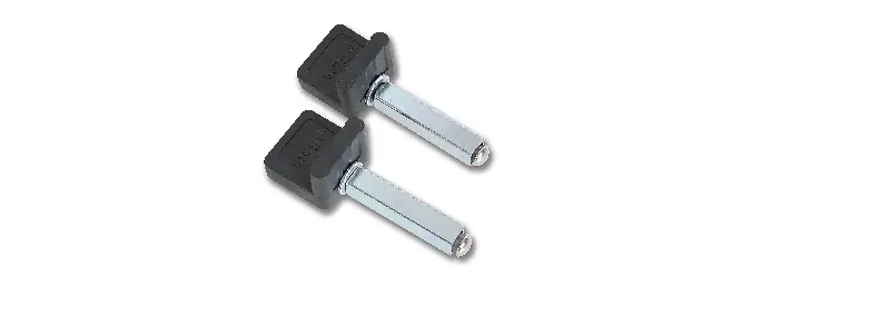 Beta 030400504 3040C/S2-Adaptateurs en caoutchouc en forme de L, paire
