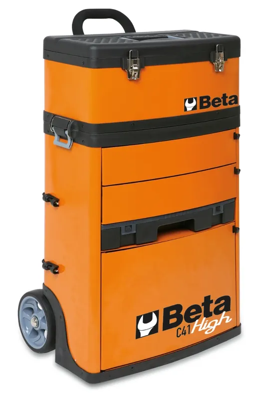Beta 041000006 C41H-B-Trolley deux pièces Bleu