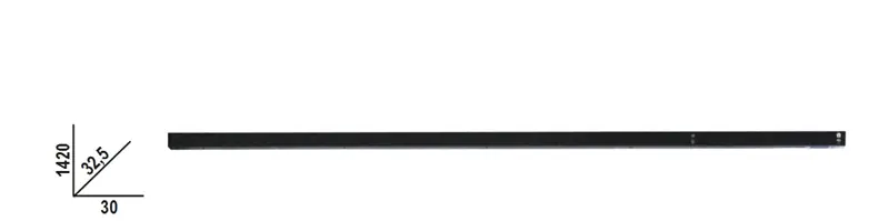 Beta 045000333 C45Pro Ss Supports muraux latéraux, type étroit