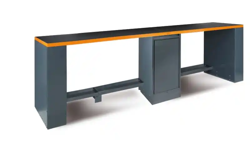 Beta 055000109 Établi de 4 mètres avec 1 double pied central - 4100x700 mm, 185kg