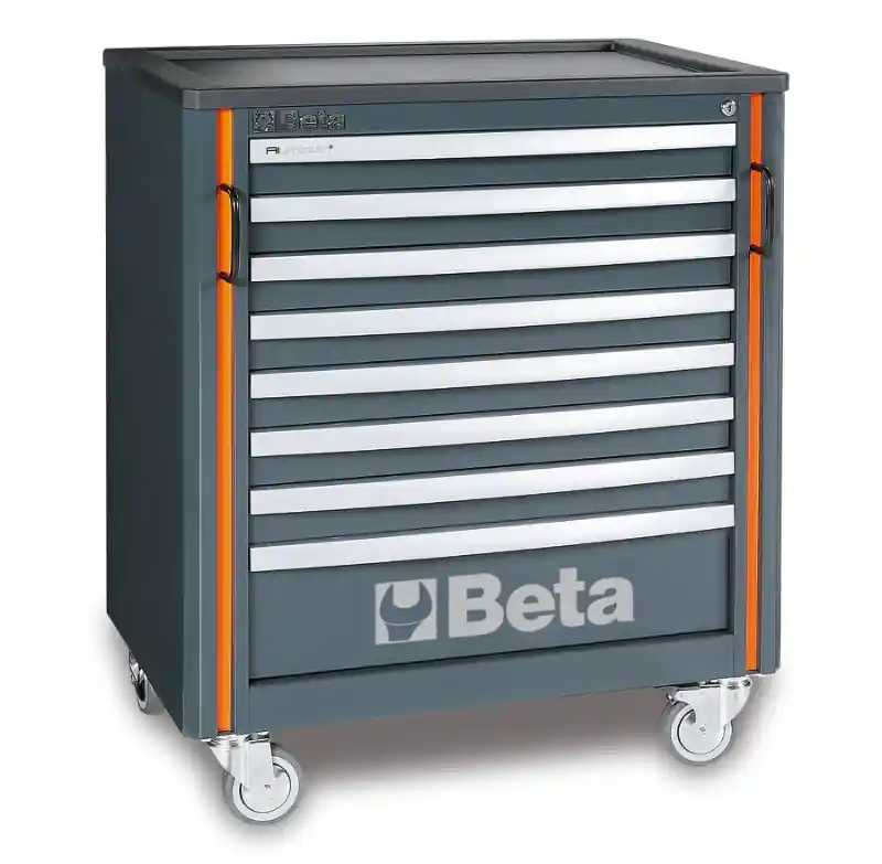 Beta 055000206 Chariot à outils avec 8 tiroirs - 79,7x93,7x47,4 cm