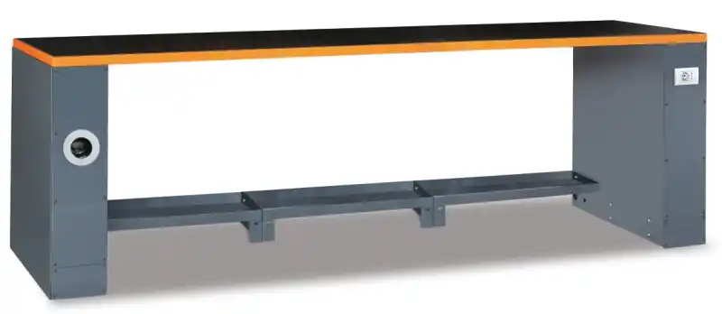Beta 055000283 Établi de 2,8 m de long, pour équipement d‘‘atelier - 2850x700 mm, 134 kg