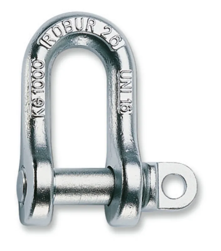 Beta 080260018 8026A D-Clasp, type A, acier au carbone forgé galvanisé 18 Ø mm
