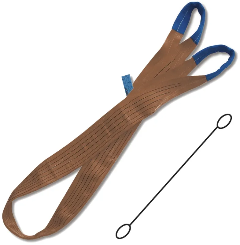 Beta 081590080 Sangle de levage Polyester (PES) Marron 8 mètres 6T
