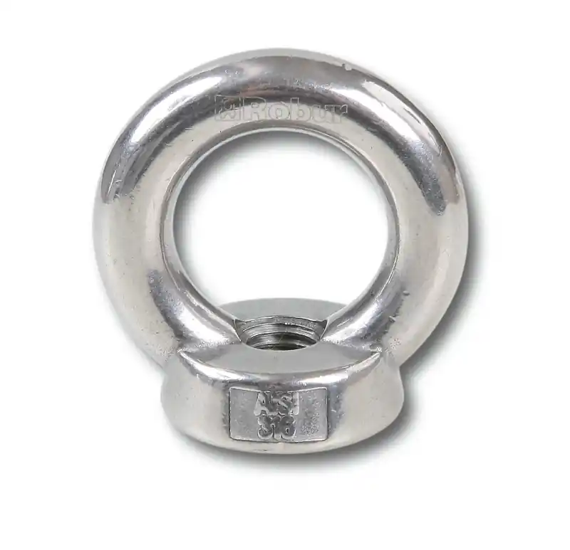 Beta 082420210 Écrou à oeil, acier inoxydable AISI 316 - M10 A mm
