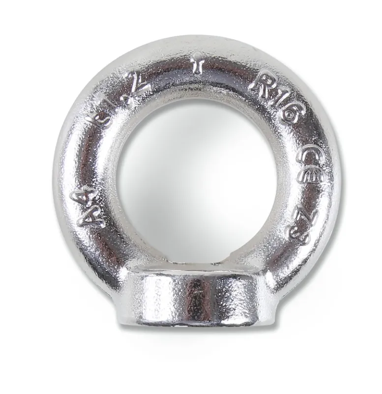 Beta 082420430 Écrou à oeil, forgé, acier inoxydable - M30 Ø mm