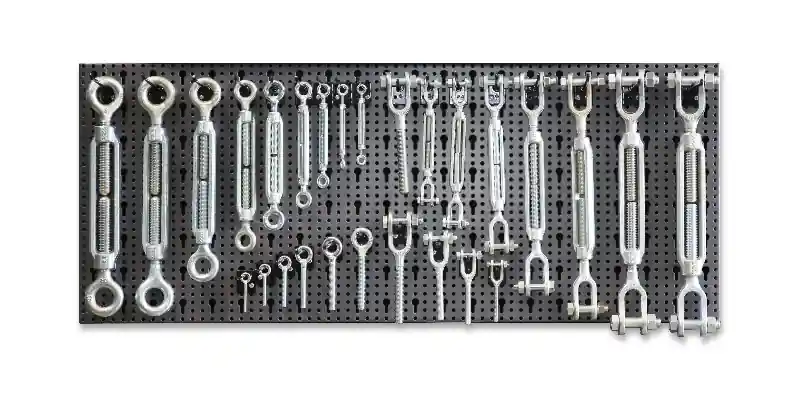 Beta 086000012 Assortiment d‘‘accessoires de câbles avec crochets sans panneau 259-Pièces