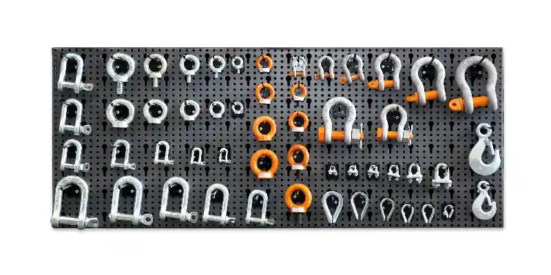 Beta 086000114 Assortiment d‘‘accessoires de câbles avec crochets sans panneau 1045-Pièce