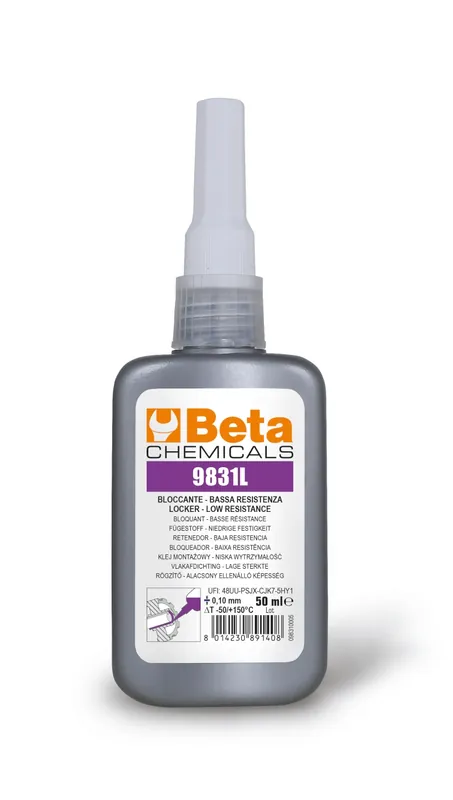 Beta 098310025 9831L 250 (1-2)-Mastic d‘étanchéité pour feuilles - faible 250 ml
