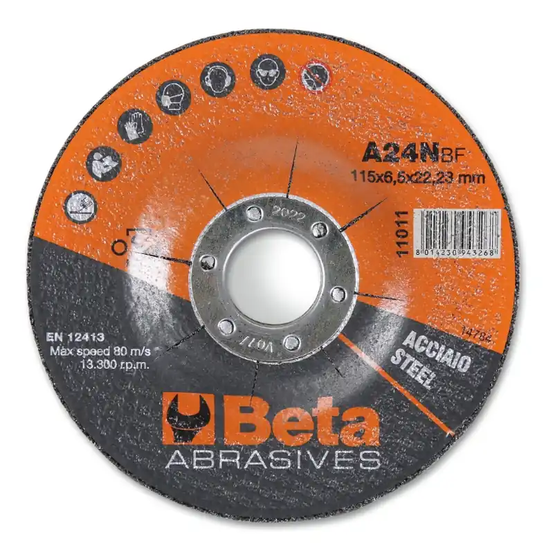 Beta 110110125 11011 125X6,5-Disque abrasif Continu 125 Ø mm
