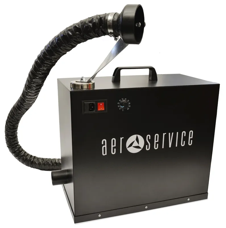 Aerservice 26518 Système portable d‘‘aspiration des fumées de soudure 230 Volt 250 m3/H