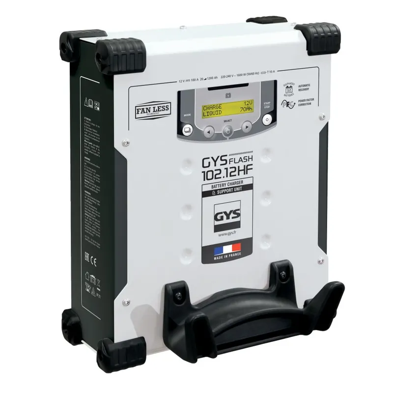 Gys 5192029606 GYSFLASH 102.12 HF 5M cable 12V Chargeur de batterie