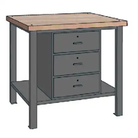 Contimac 770136 wp 105 S/B Établi 1000X700X890