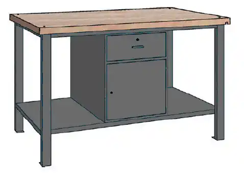 Contimac 770176 wp 106 S/C Établi 1500X700X890