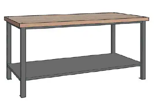 Contimac 770204 wp 107 S Établi 2000X700X890