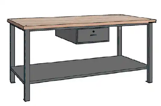 Contimac 770206 wp 107 S/A Établi 2000X700X890