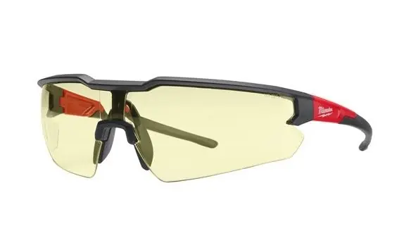 Milwaukee Accessoires 4932478927 Lunettes de sécurité jaunes - résistantes aux rayures