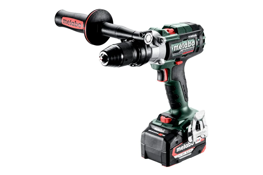 Metabo 603183650 SB18LTX-3 BL I Marteau perforateur sans fil pour métaux 18V 5.2Ah Li-Ion