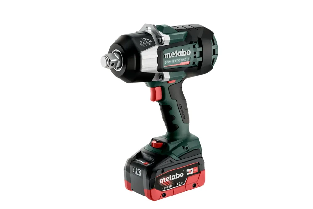 Metabo 602402660 SSW 18 LTX 1750 BL Accu Clé à chocs 3/4" 18V 5.5Ah LiHD 1750Nm