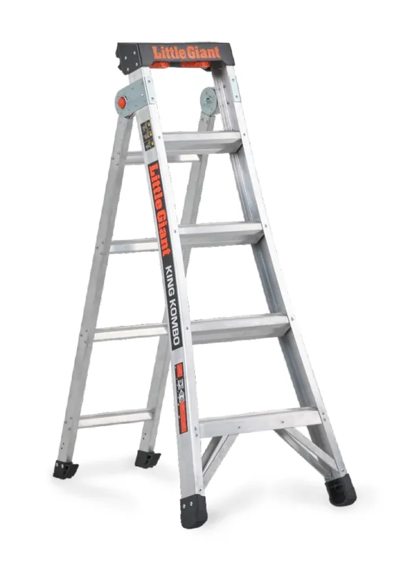 Altrex 503075 King Kombo 3 en 1 escalier multifonctionnel 5 + 3 marches