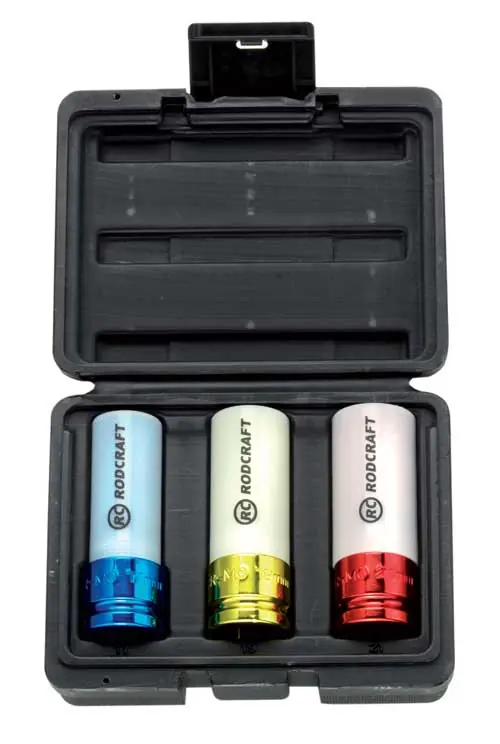 Rodcraft 8951012362 Rs413Wp 3 douilles longues 1/2