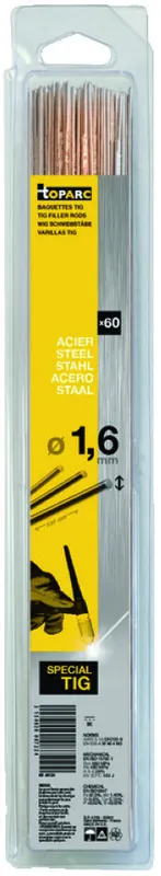 Gys 5193087224 Joint de soudure TIG acier SG2 Ø1.6 x 330 mm 60ST
