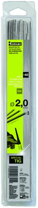 Gys 5193087255 Joint de soudure TIG acier inoxydable 308L Ø2.0 x 330 mm 40ST