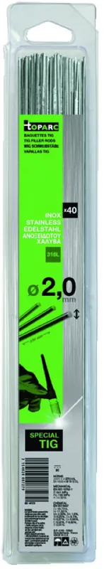 Gys 5193087279 Joint de soudure TIG acier inoxydable 316L Ø2.0 x 330 mm 40ST