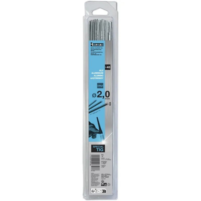 Gys 5193087286 Joint de soudure TIG acier AlMg5 Ø2.0 x 330 mm 40ST