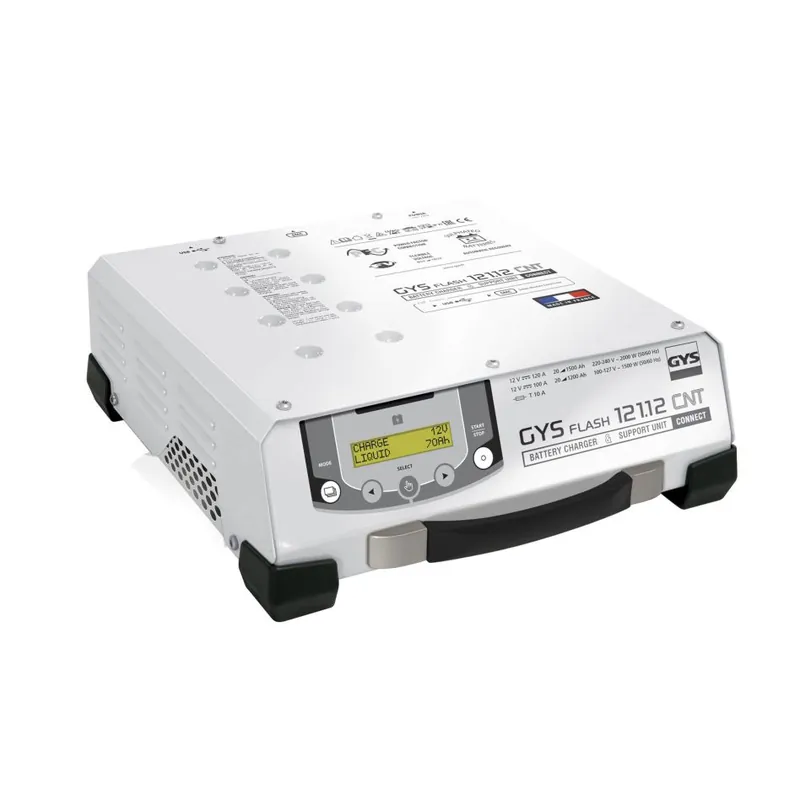 Gys 5192026971 GYSFLASH 121.12 CNT Chargeur de batterie 12V