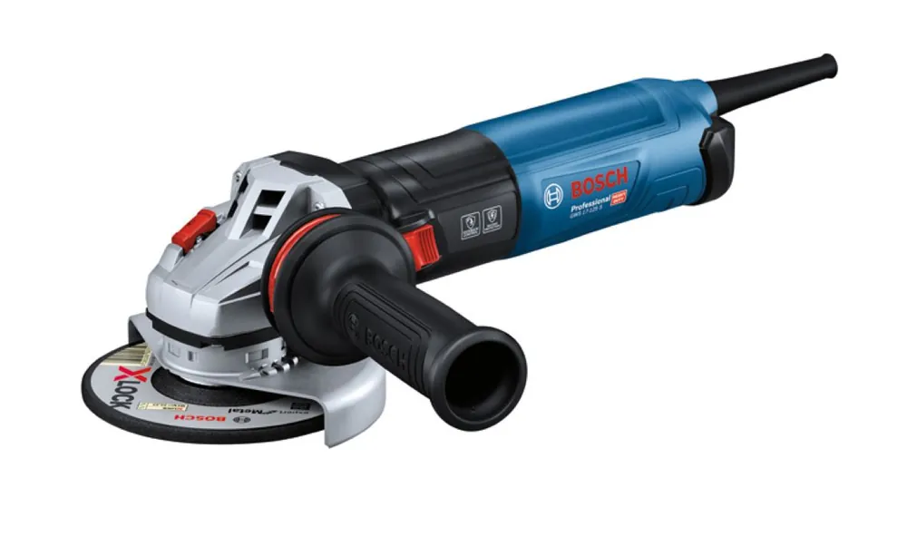 Bosch Bleu 06017D0300 GWS 17-125 S Meuleuse d‘‘angle professionnelle 125mm 1700W