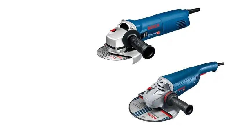 Bosch Bleu 0601824805 Combipack 2 machines GWS 22-230 P + GWS 1400 en boîte