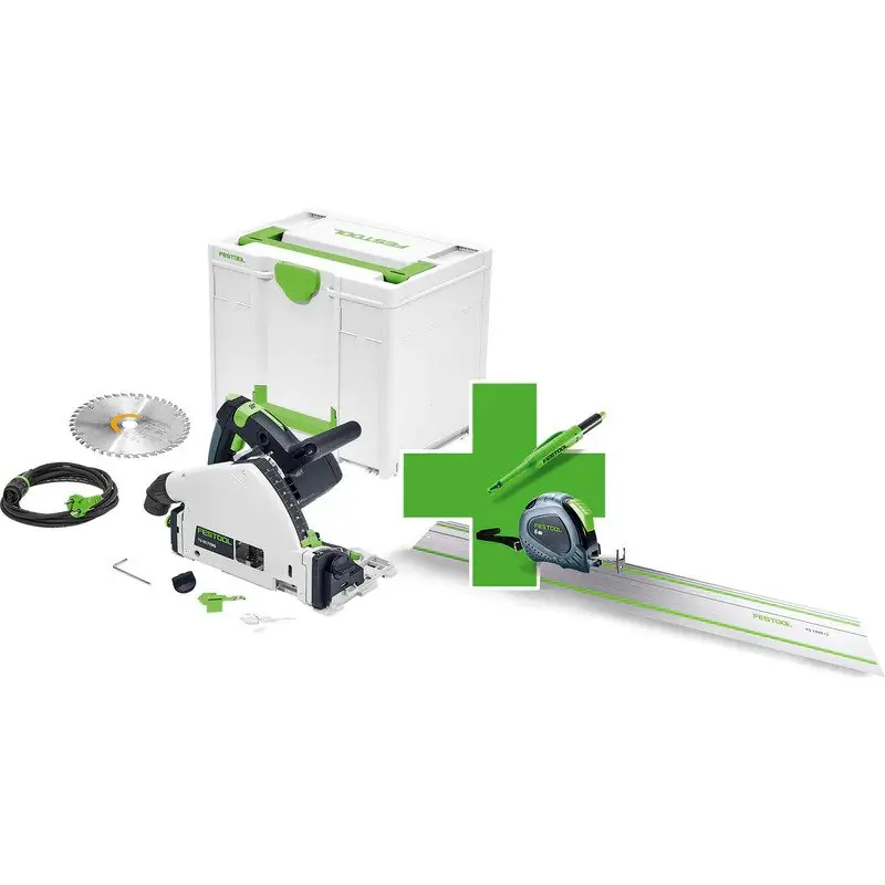 Festool 577209A TS 55 F FAN EDITIONScie plongeante + rail de guidage FS1400