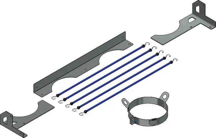 Master Accessoires 4240.567 Kit de fixation de cheminée pour BV471