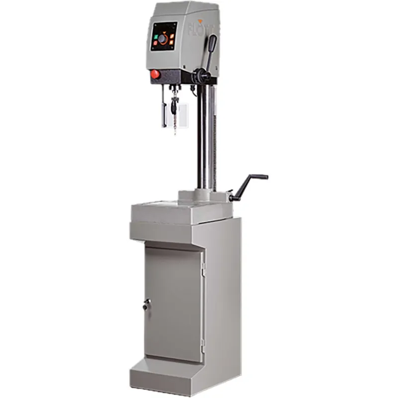 Flott 212655 TBZ 13 PLUS MK II - perceuse de table sans table intermédiaire, réglage de la hauteur de la tête, avec dispositif coupe-fil, table intermédiaire