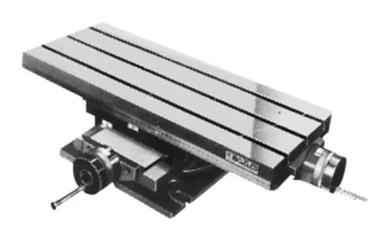 Flott 281090 Table croisée de précision F1 (y compris la plaque intermédiaire 281092 F1/F2)