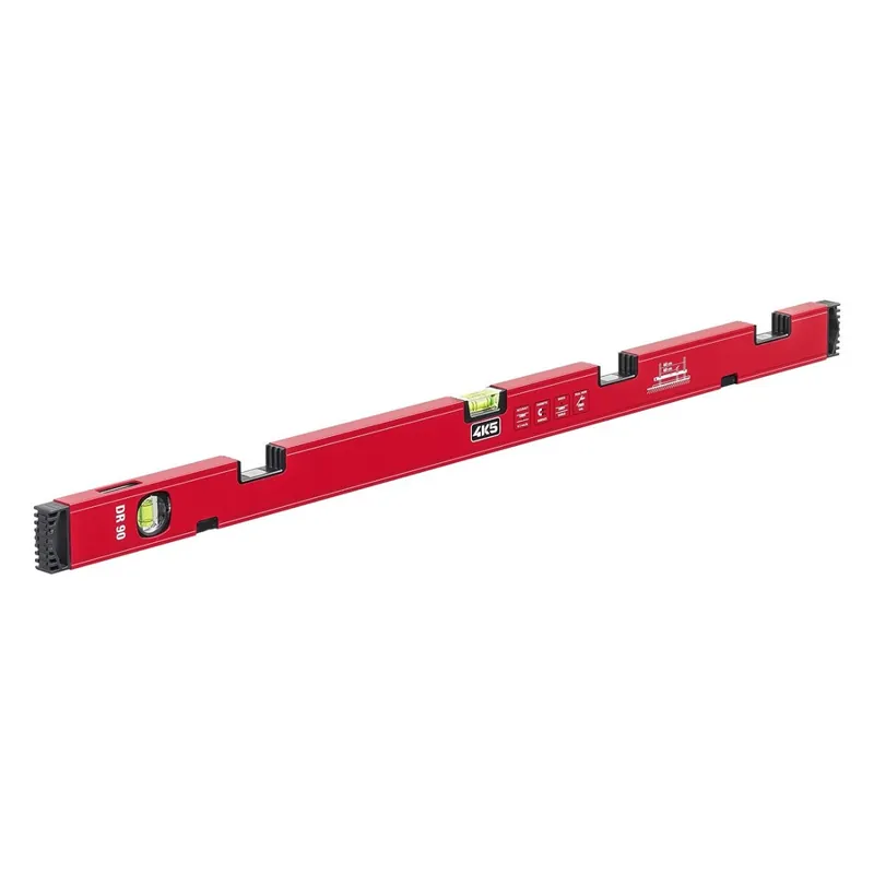 4K5 603.104-90B DR 90B Niveau à bulle 90 cm magnétique pour la construction de cloisons sèches