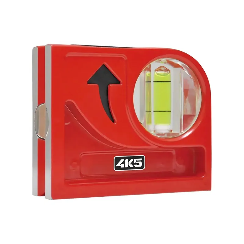 4K5 603.108 CYM Niveau à bulle de poche magnétique 25 cm