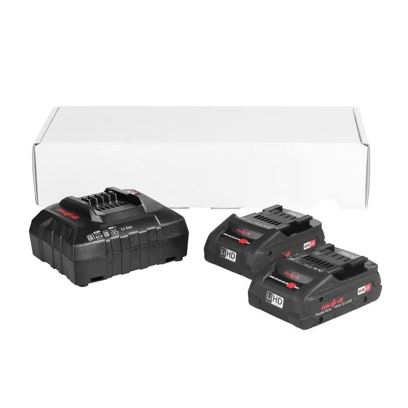 Mafell Accessoires 1P0469 Power-Set 1 - 2 x 18 M 72 Batterie 18V 4.0Ah LiHD + chargeur APS M